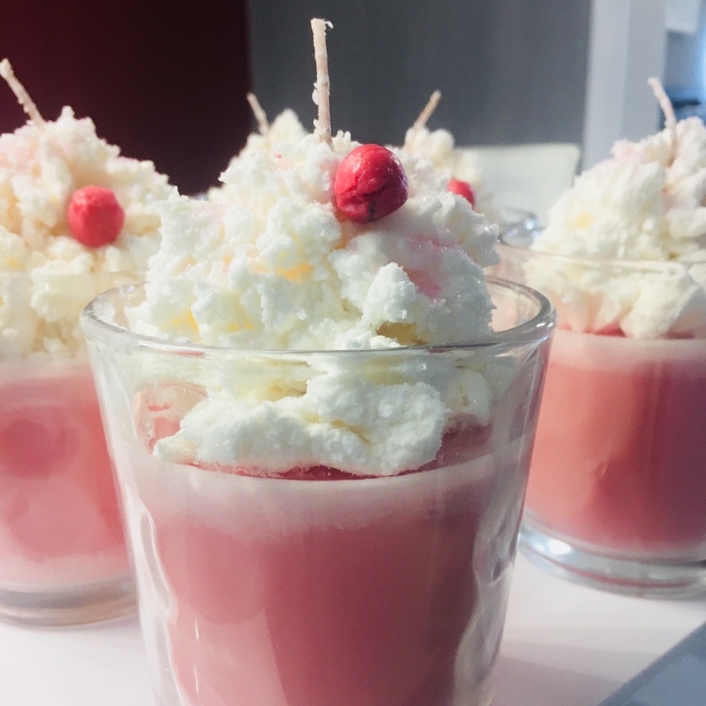 Adorable candles for sale. Handmade soy.